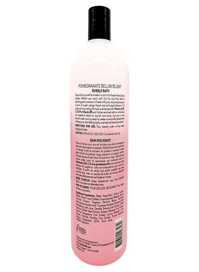 Vitabath Pomegranate Bellini Blush Bubble Bath Rich Foaming Bubbly Soak & Relaxing Aromatherapy Moisturizing & Nourishing Indulgent Suds for Women & Men All Skin Types - 33.8 fl oz - Image 5